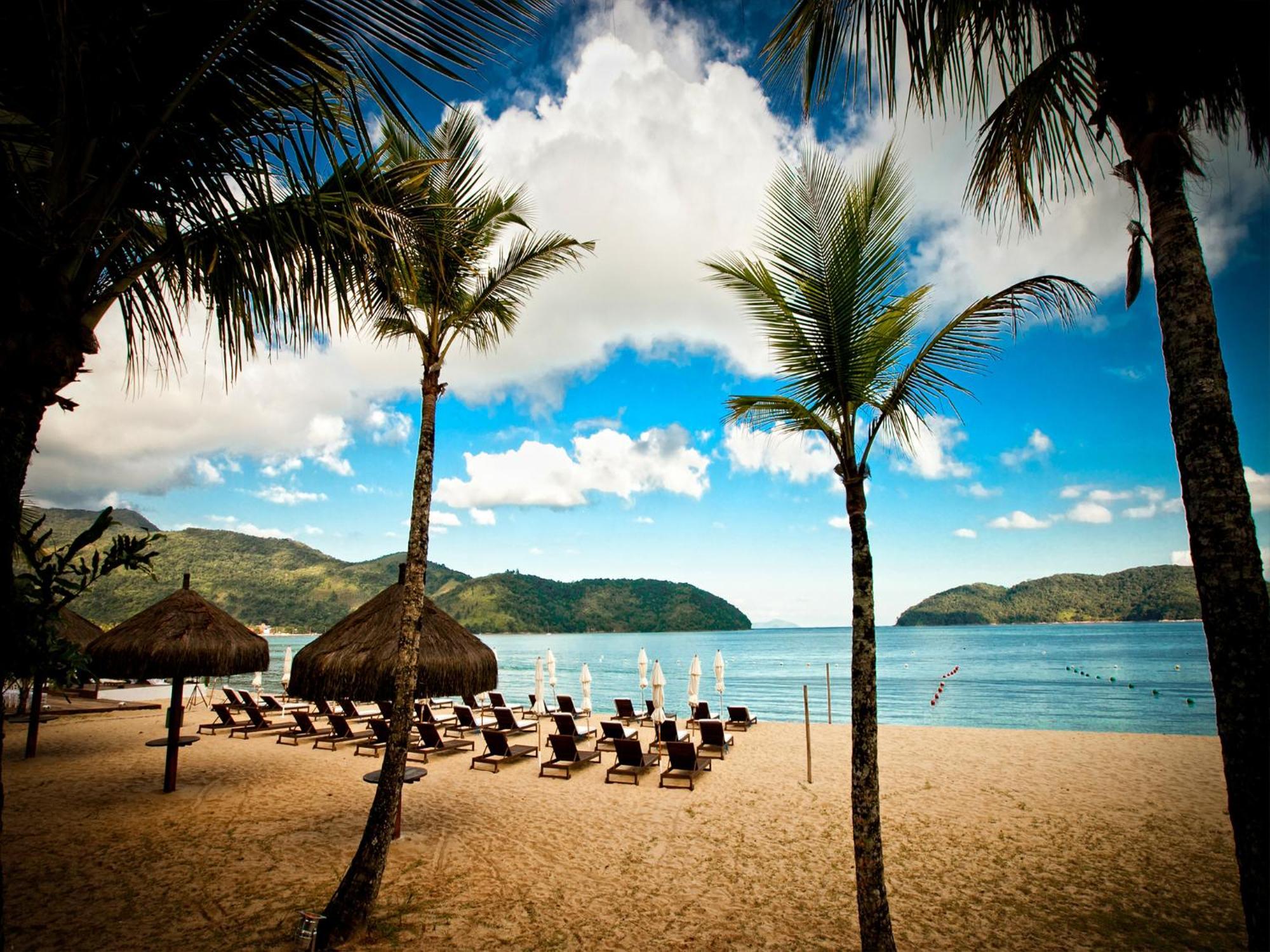 Costa Verde Tabatinga Hotel Caraguatatuba Exterior photo Beach at the Shangri-La Resort